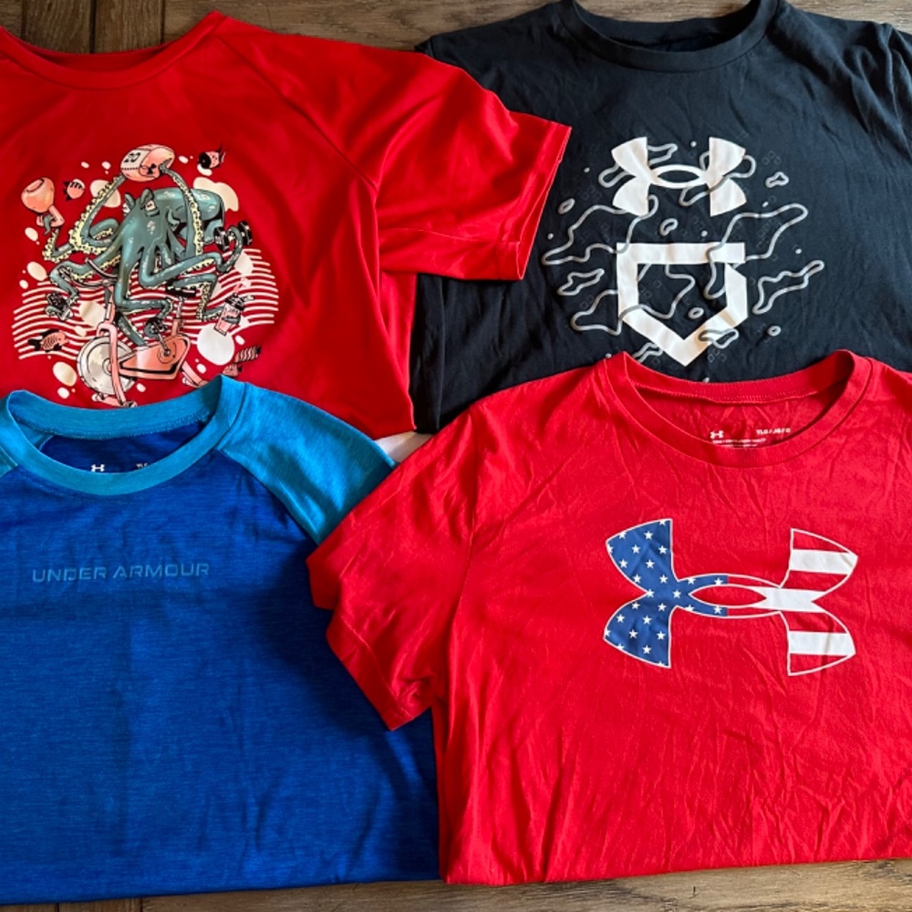 Under armor boys clothing lot …. Sz LARGE - Picture 2 of 12